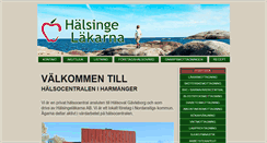 Desktop Screenshot of halsingelakarna.se